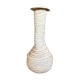 Vase made of palm leaves