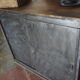 Administrative brushed metal furniture