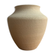 Chamotted white sandstone vase