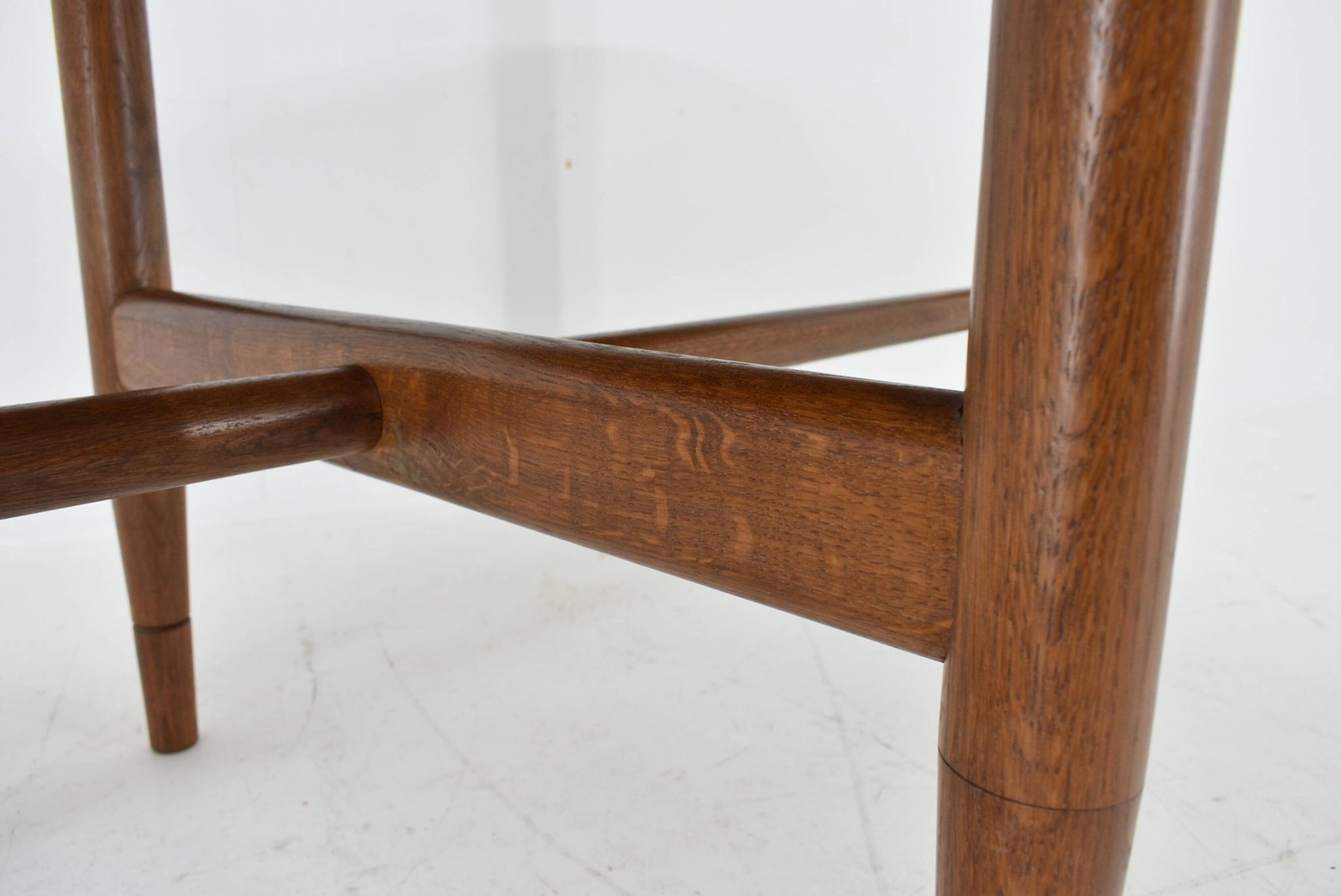 1960s Beech Dining Table, Czechoslovakia