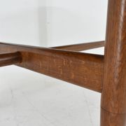 1960s Beech Dining Table, Czechoslovakia
