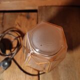 Art Deco lamp living room copper tulip glass pink edging gilded dp 1122109