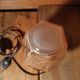 Art Deco lamp living room copper tulip glass pink edging gilded dp 1122109