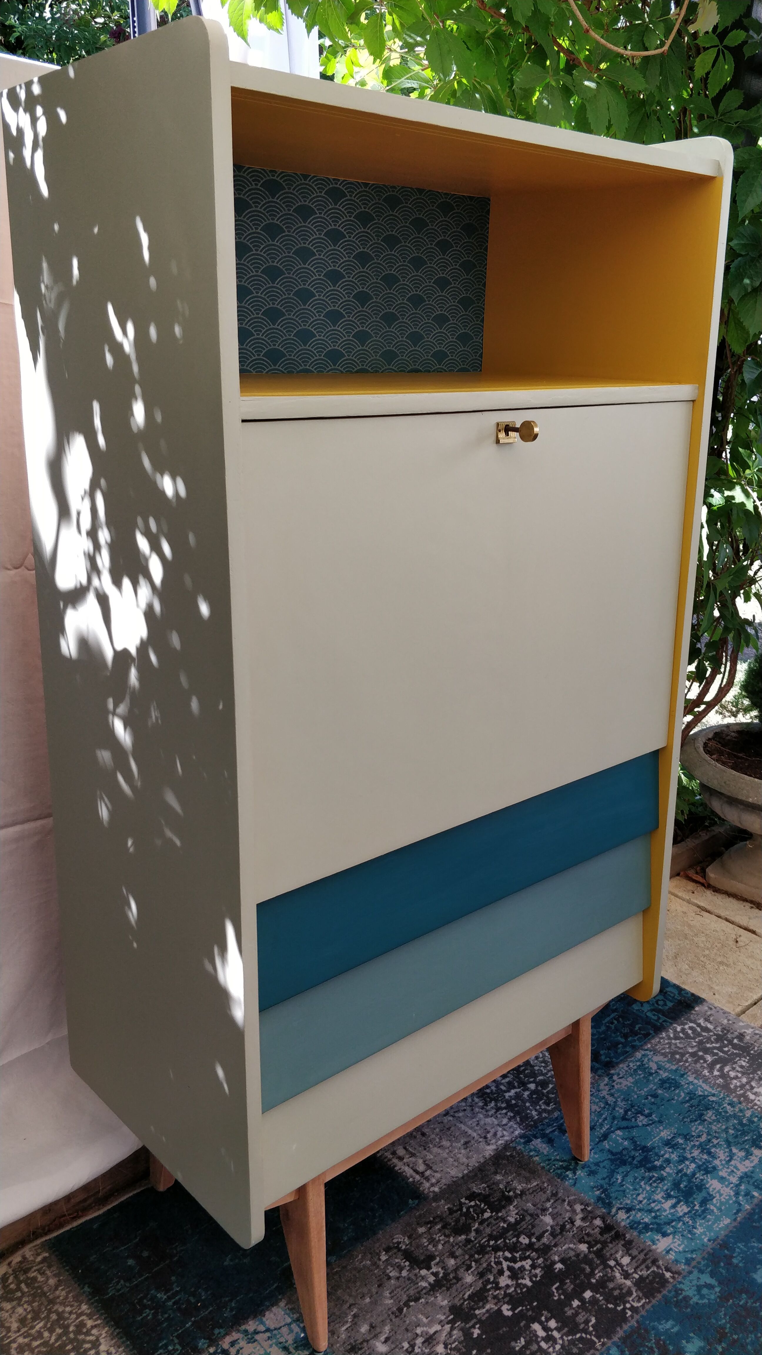 Vintage secretary of the 60s