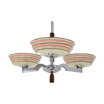 Mid-century Chandelier,Czechoslovakia,1950's.