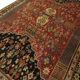 Handwoven Persian Qashqai Rug, Oriental Wool Shiraz Carpet- 157x240cm