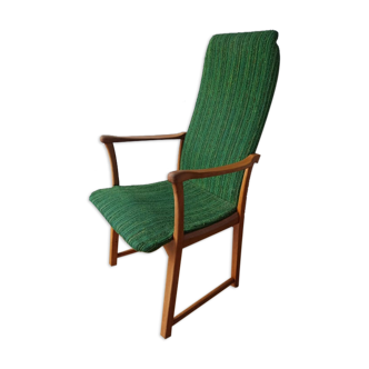 Green Sweden armchair, 1960s design