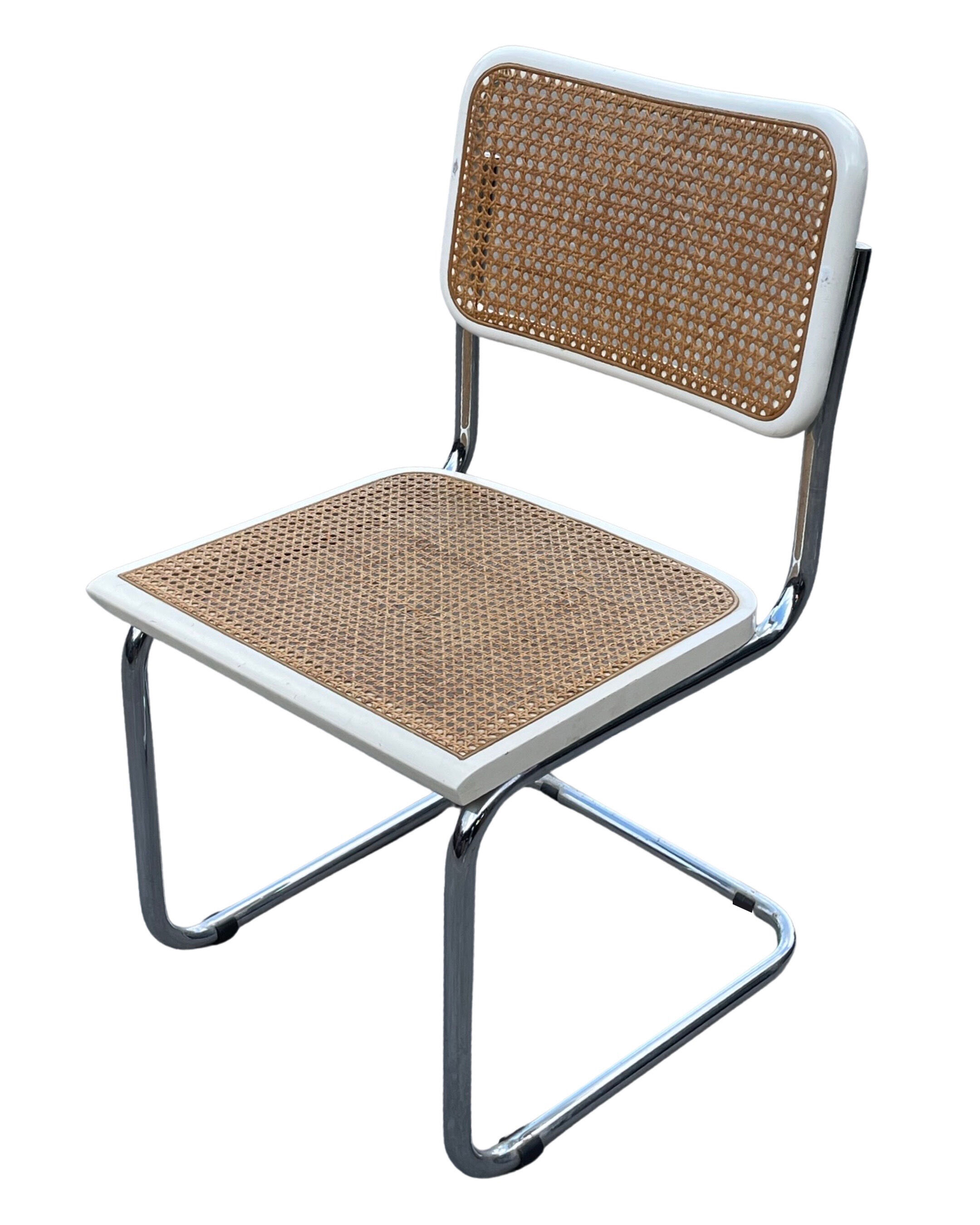 Cesca design chair b32 model in chrome