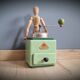 Green coffee grinder Dienes