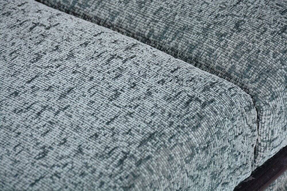 Brown & Blue Bauhaus Sofa, Czechia, 1930s