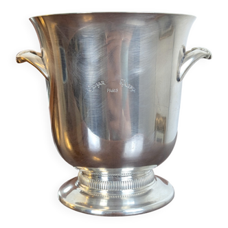 Silver-plated ice bucket Caviar Kaspia Paris - Goldsmiths of France