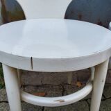 Pair of Baumann chairs, "seagull" model