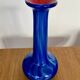 Multilayer blue/white/red soliflore vase