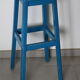 Tabouret bois bleu 1950 795mm