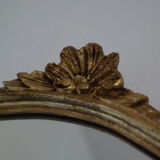 Louis XV style gold rock mirror