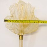 Barovier & Toso wall sconces| Set of 2 | Gold flake glass | Vintage 70's