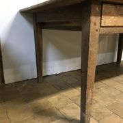 Table d’atelier de peintre ancienne