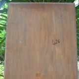 Signed portrait - Horned nun 42.5 / 32.5 on panel