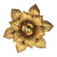 Applique florale masca – italie, années 1970