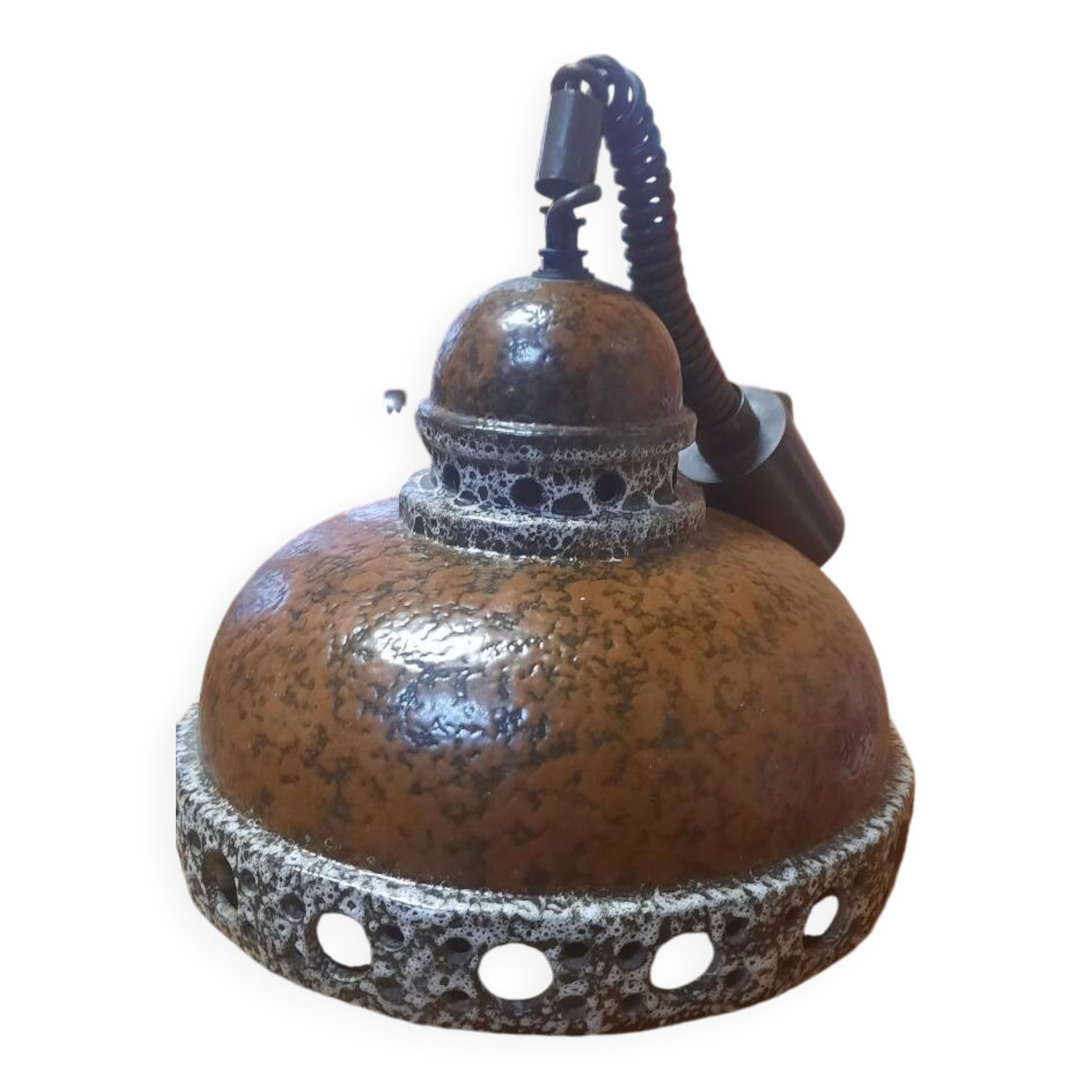 Vintage ceramic pendant light