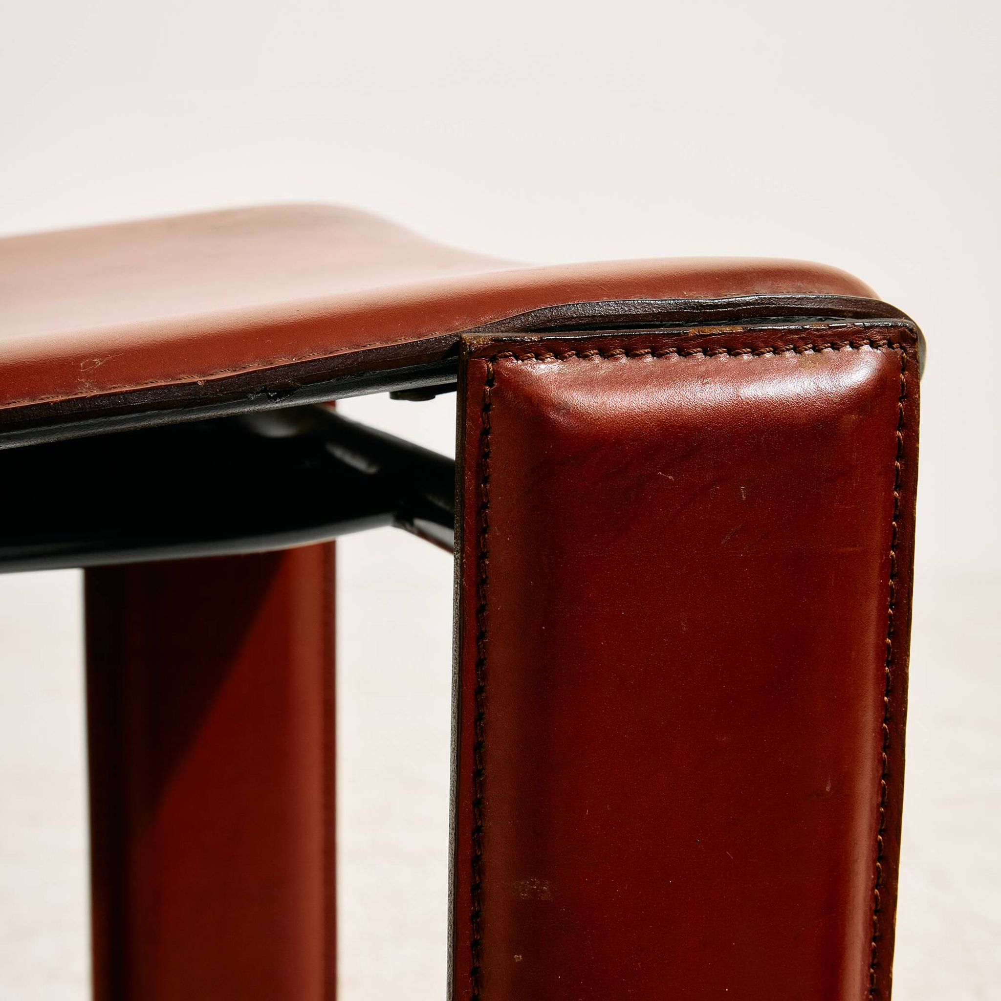 Pietro Costantini leather dining chair, set of 4