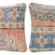 Set of 2 vintage Turkish cushion covers 41x61 cm
