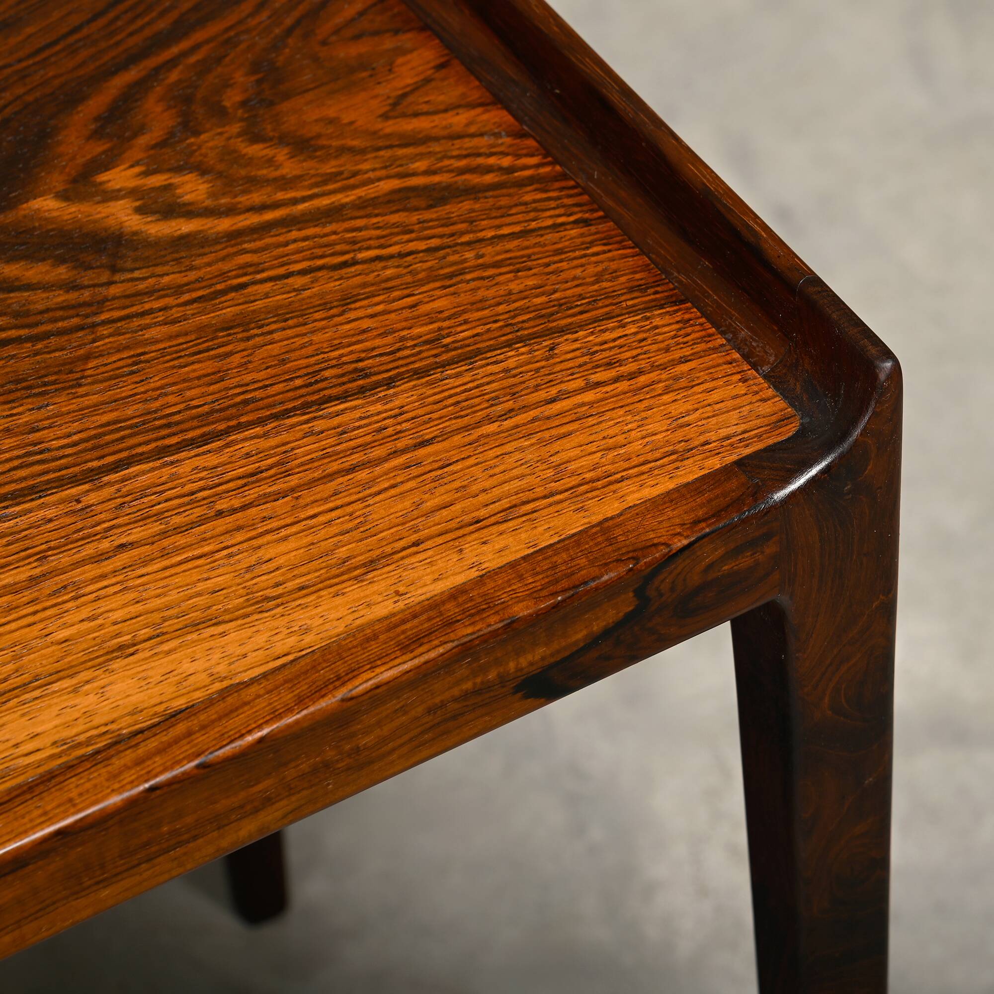 Kurt Østervig Rosewood Nesting Tables Model 223 for Jason Møbler, Denmark
