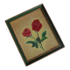 Oil on panel vintage roses
