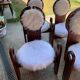 Vintage dining chairs by Szedleczky, 1970s, set of 4