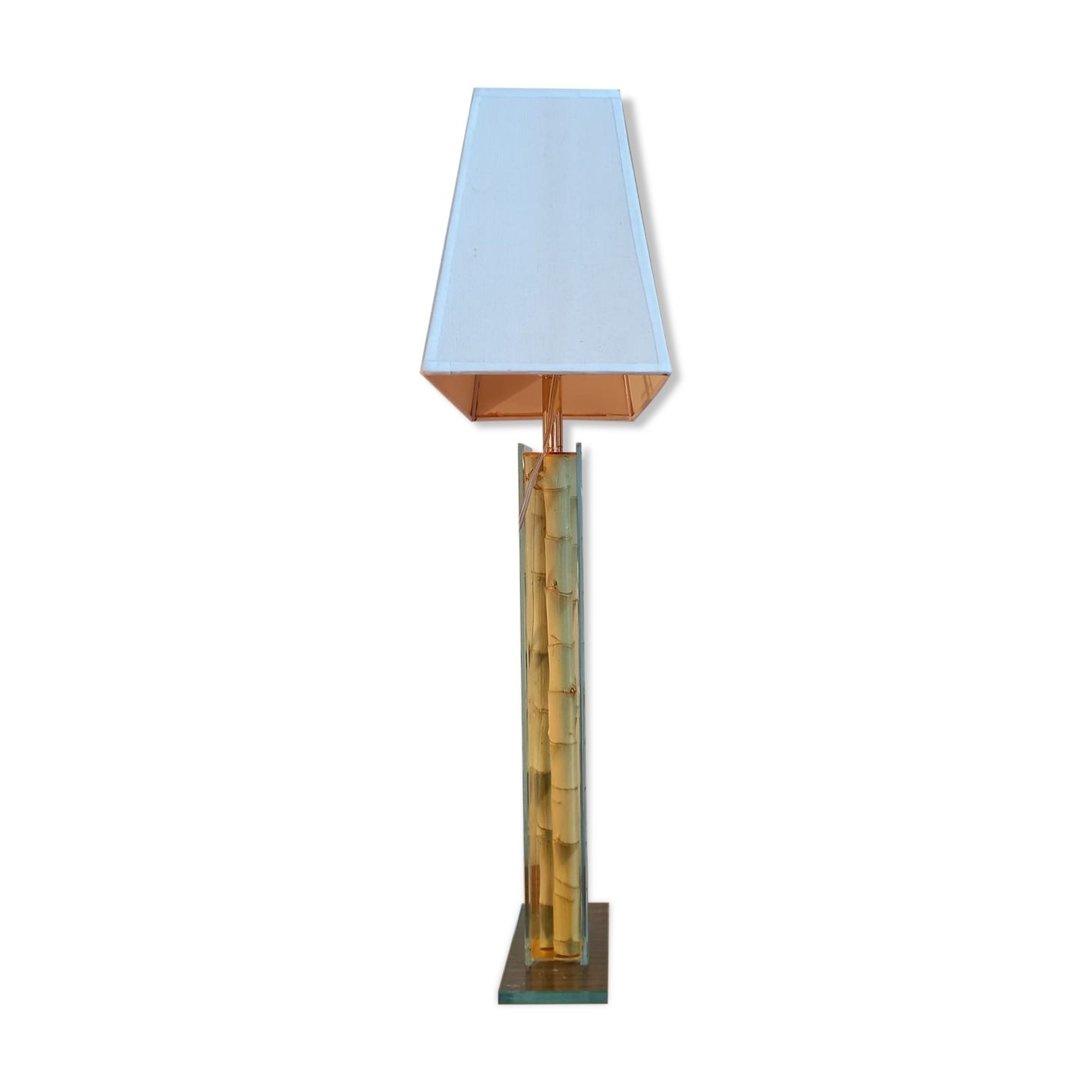 Bamboo lamp/design 20th century