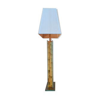 Lampe bambou design 20 ème siècle