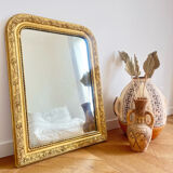 Ancien miroir Louis philippe  73x65 cm