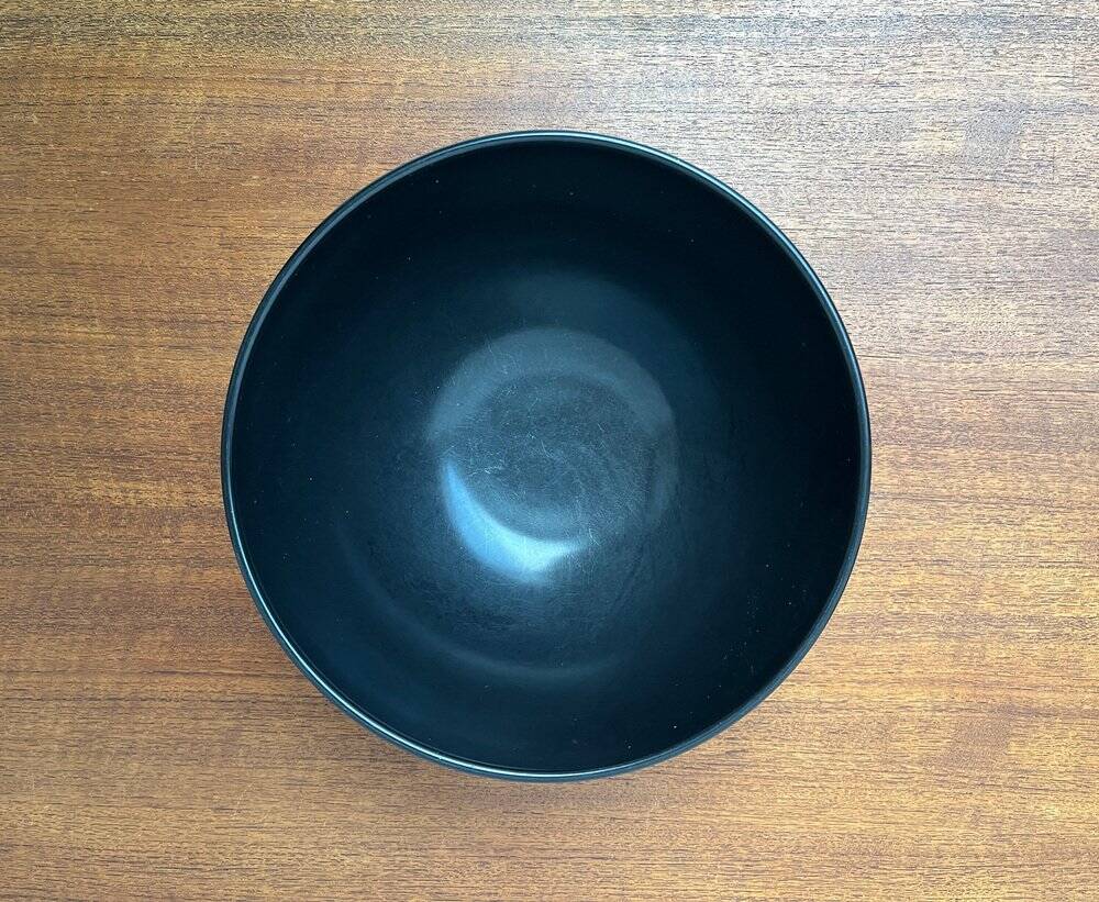 Mid-century German minimalist ceramic bowl by Wächtersbach, 1960s.
