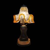Mid-Century Murano glass table lamp by Mazzega, 1960s
