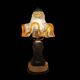 Mid-Century Murano glass table lamp by Mazzega, 1960s
