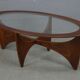 1960s oval Astro coffee table by G Plan