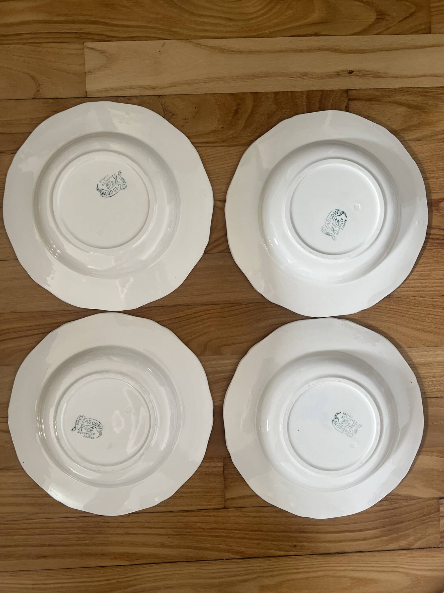 Glasgow Lunéville deep plate