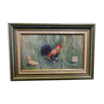 Painting by Mr. Dubreuil Tary