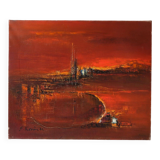 Stéphane KOVAN (XX) Abstract Painting