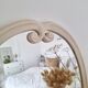Miroir ovale vintage