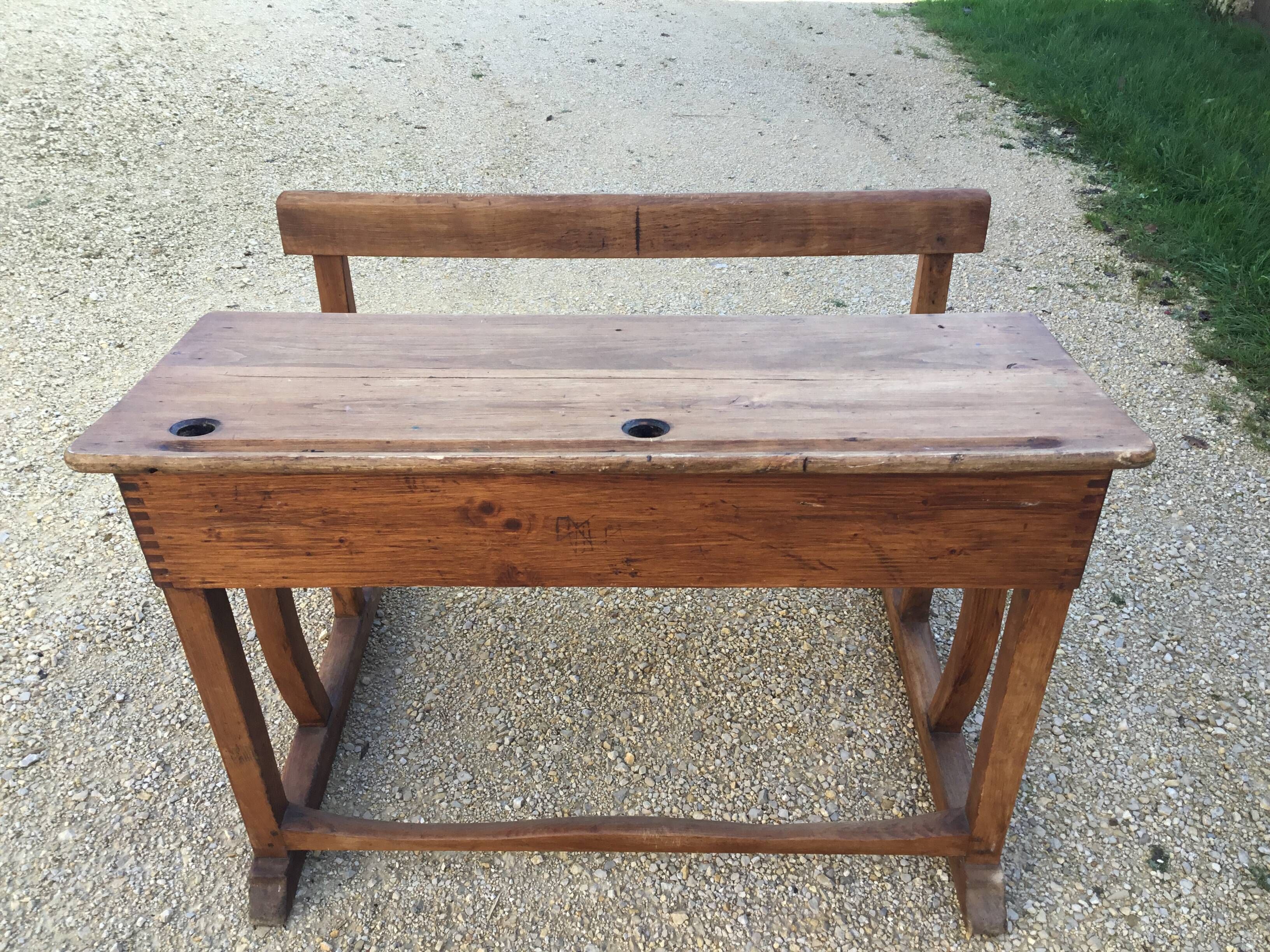 School desk from the 1950s/60s in very good condition
