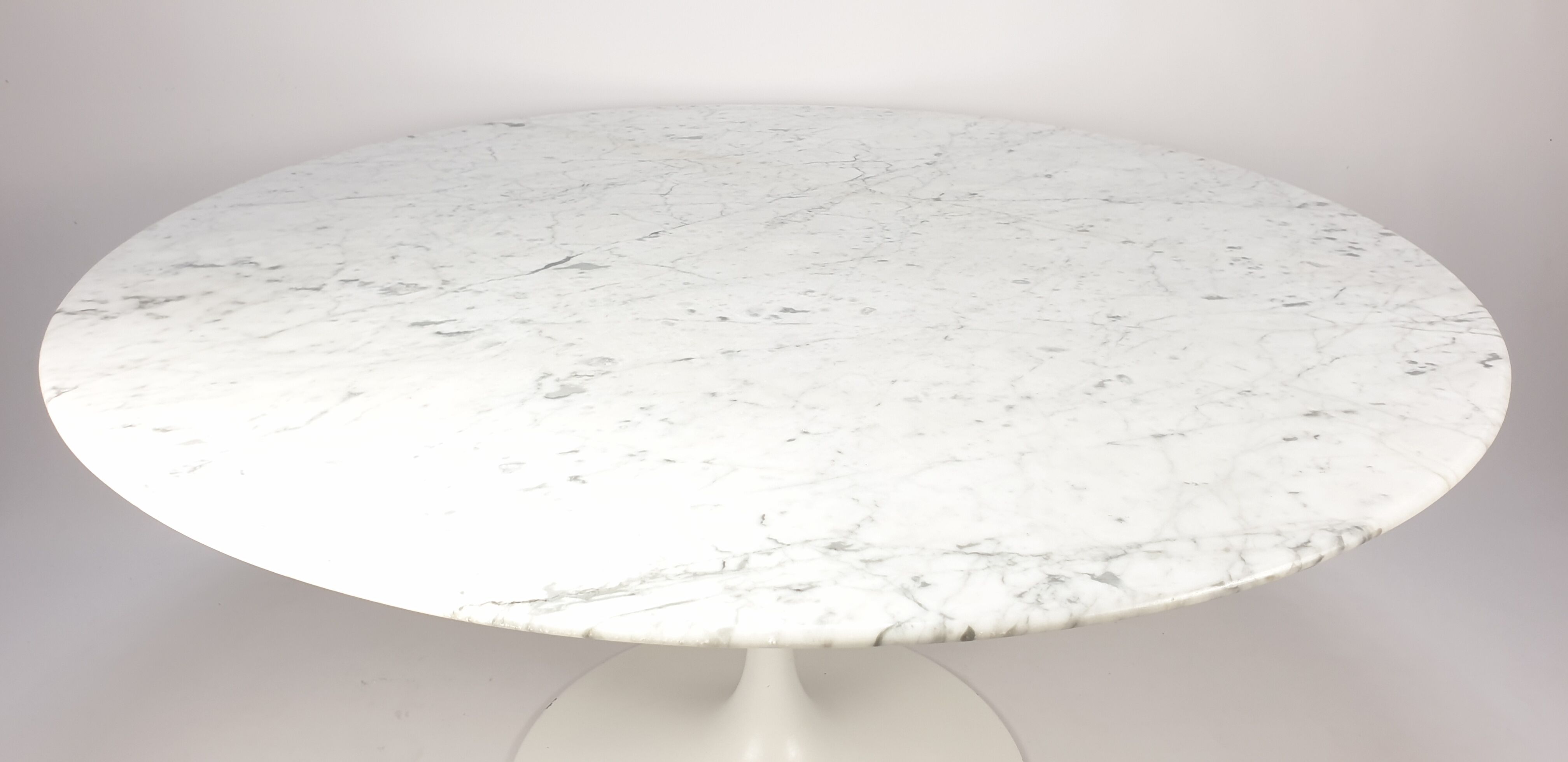 Table à manger en marbre par Eero Saarinen pour Knoll International, années 1970