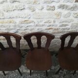 Set of 12 bistro chairs