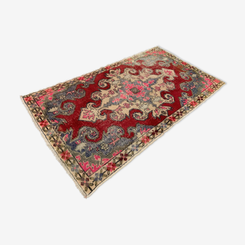 Tapis oushak turc vintage 225x130 cm