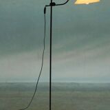 1970s minimalist floor lamp, adjustable reading lamp