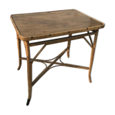 Rattan table