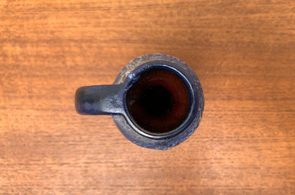 Carafe vase in German pottery WGP Fat Lava mid-century style by Ruscha, 1960s.