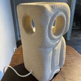 Owl lamp Albert Tormos in Gard stone 60s