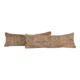 Set of 2 vintage Turkish cushion covers 30x89 cm