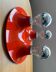 Applique Space Age soucoupe 3 lampes des années 70
